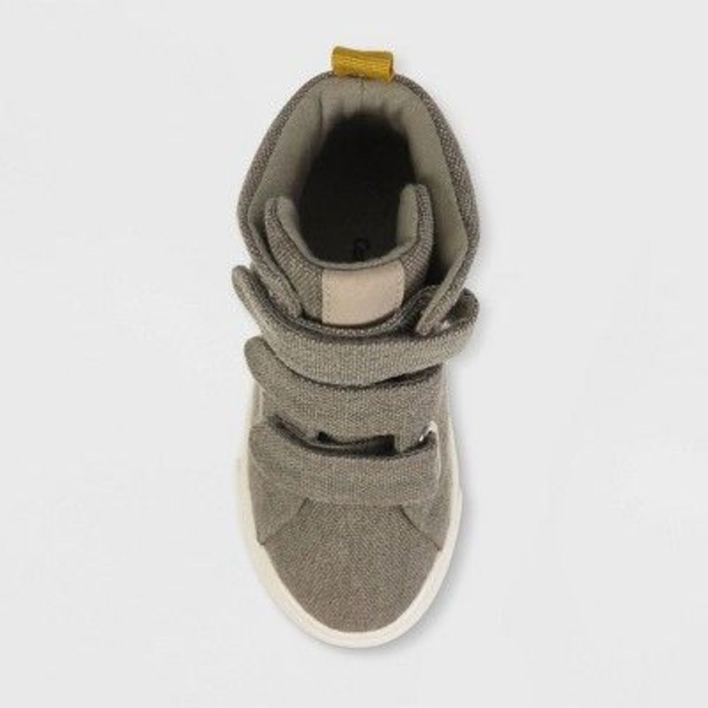 Toddler Boys' Clancy Booties - Cat & Jack Gray 6T - Picture 2 of 2